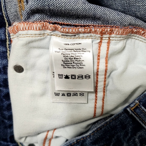 Eddie Bauer Jeans Men's 34X32 Blue Relaxed Fit 100% Cotton EUC - Picture 12 of 16